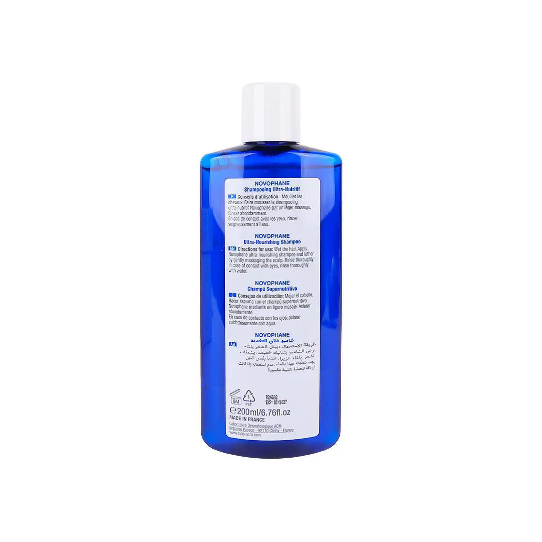 49761-ACM Novophane Ultra-Nourishing Shampoo 200Ml +3