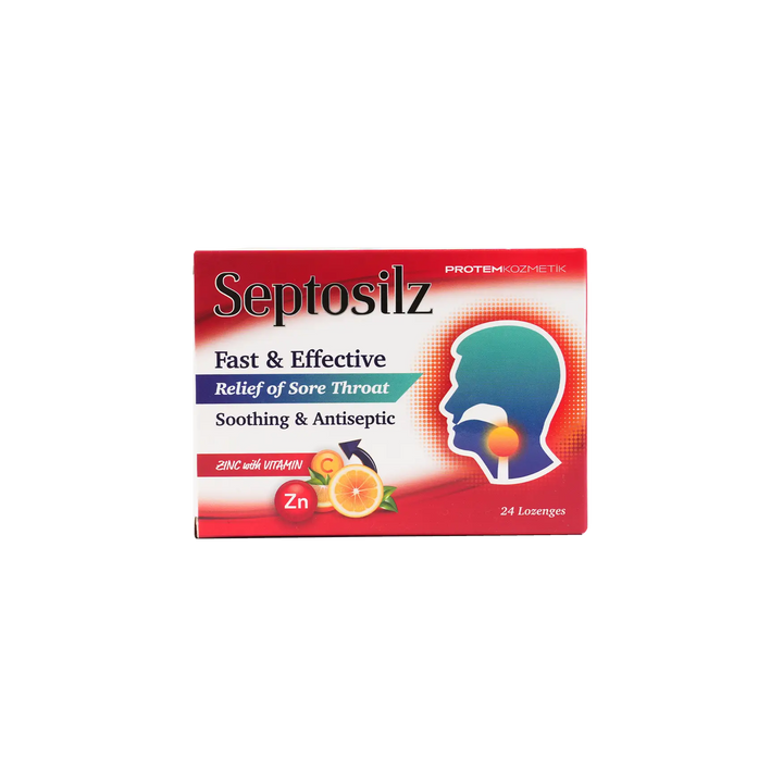 49765-Septosilz Zinc With Vitamin-C 24 Lozenges