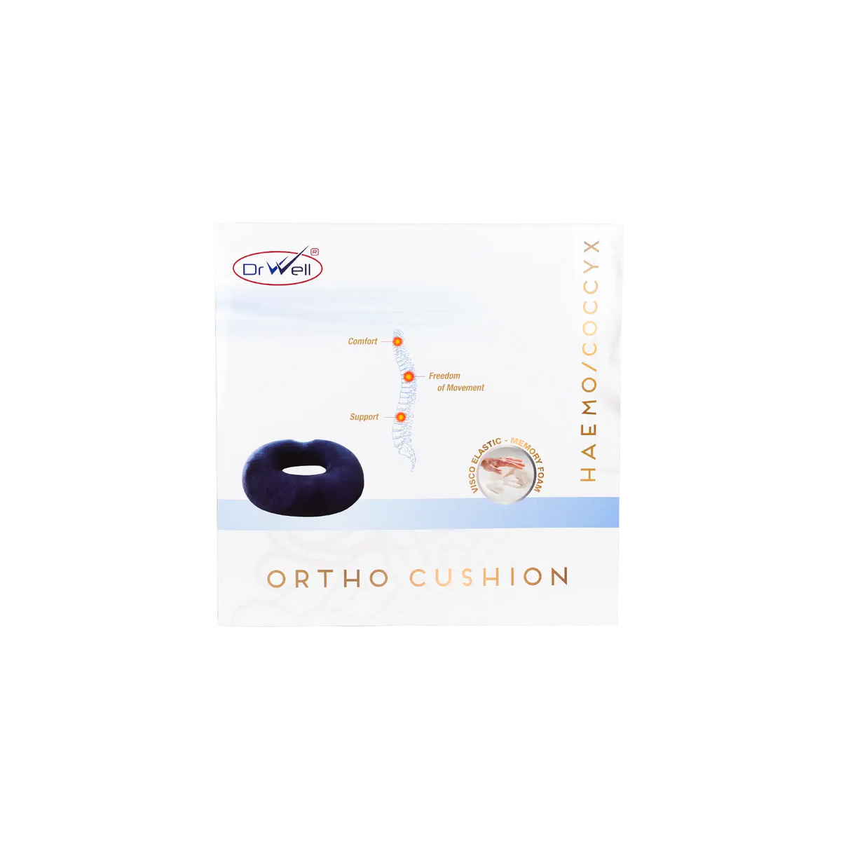49779-Dr Well Memory Foam Ring Cushion-CUS003
