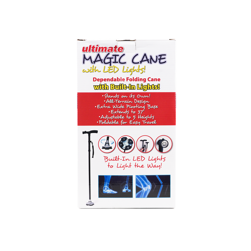 WALKING STICK MAGIC CANE WITH LED LIGHTS-EL0087