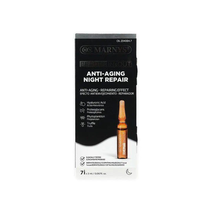 49790-Marnys Beauty In&amp;Out Anti-Aging Night Repair 7Ampx2Ml