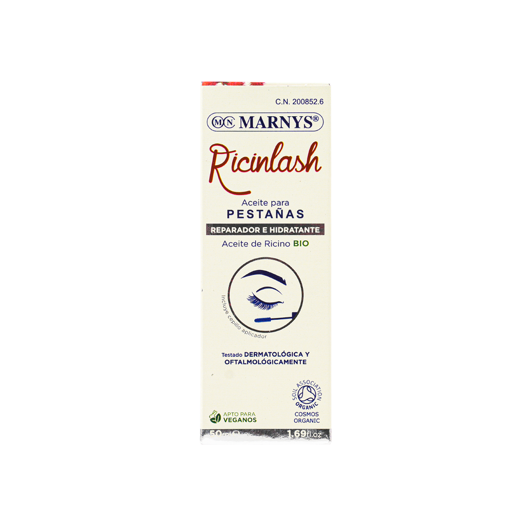 MARNYS RICINLASH EYELASH ORGANIC CASTOR OIL 50ML