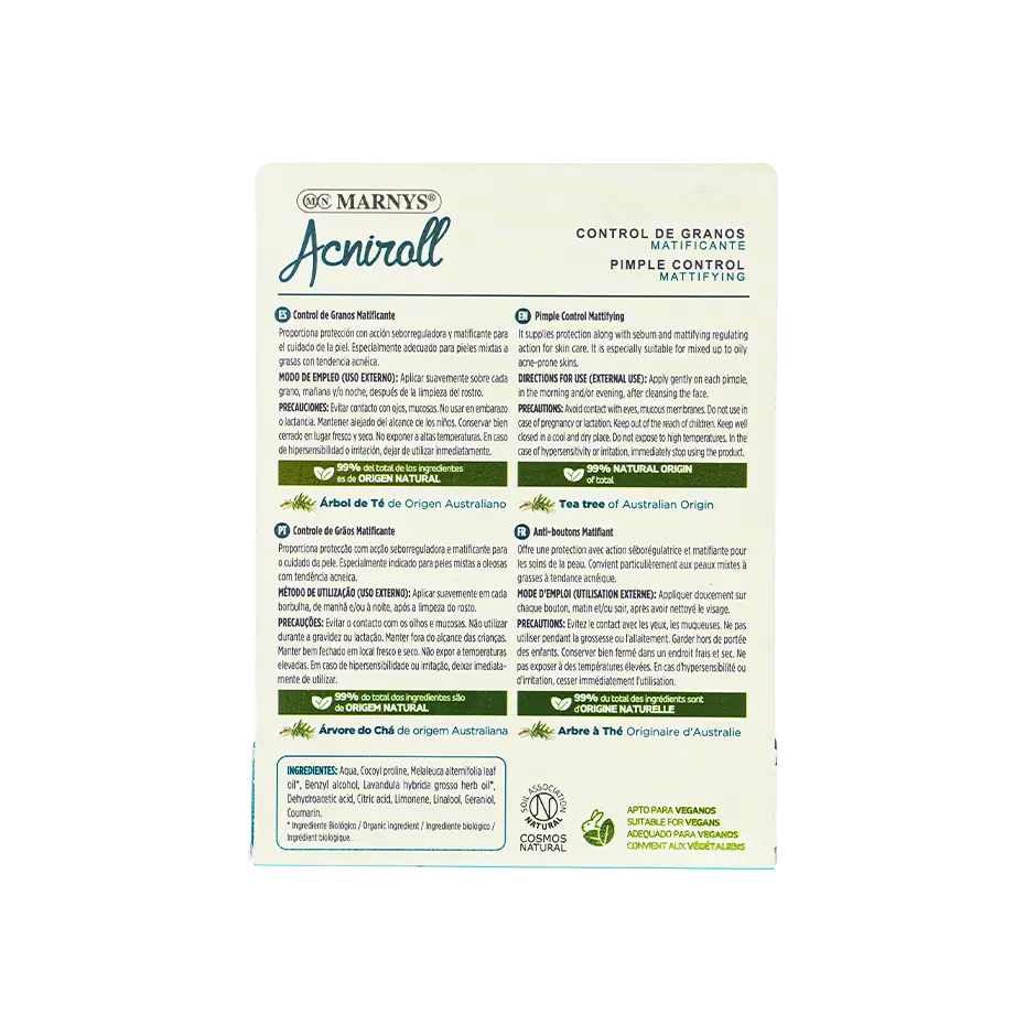 49793-Marnys Acniroll Pimple Control Mattifying 10Ml +1