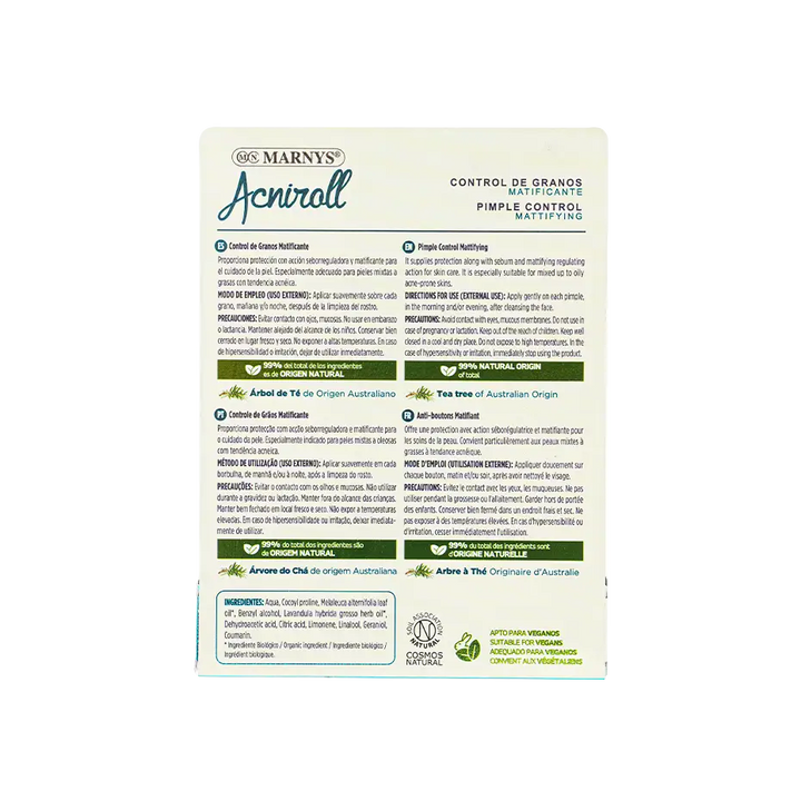 49793-Marnys Acniroll Pimple Control Mattifying 10Ml +1