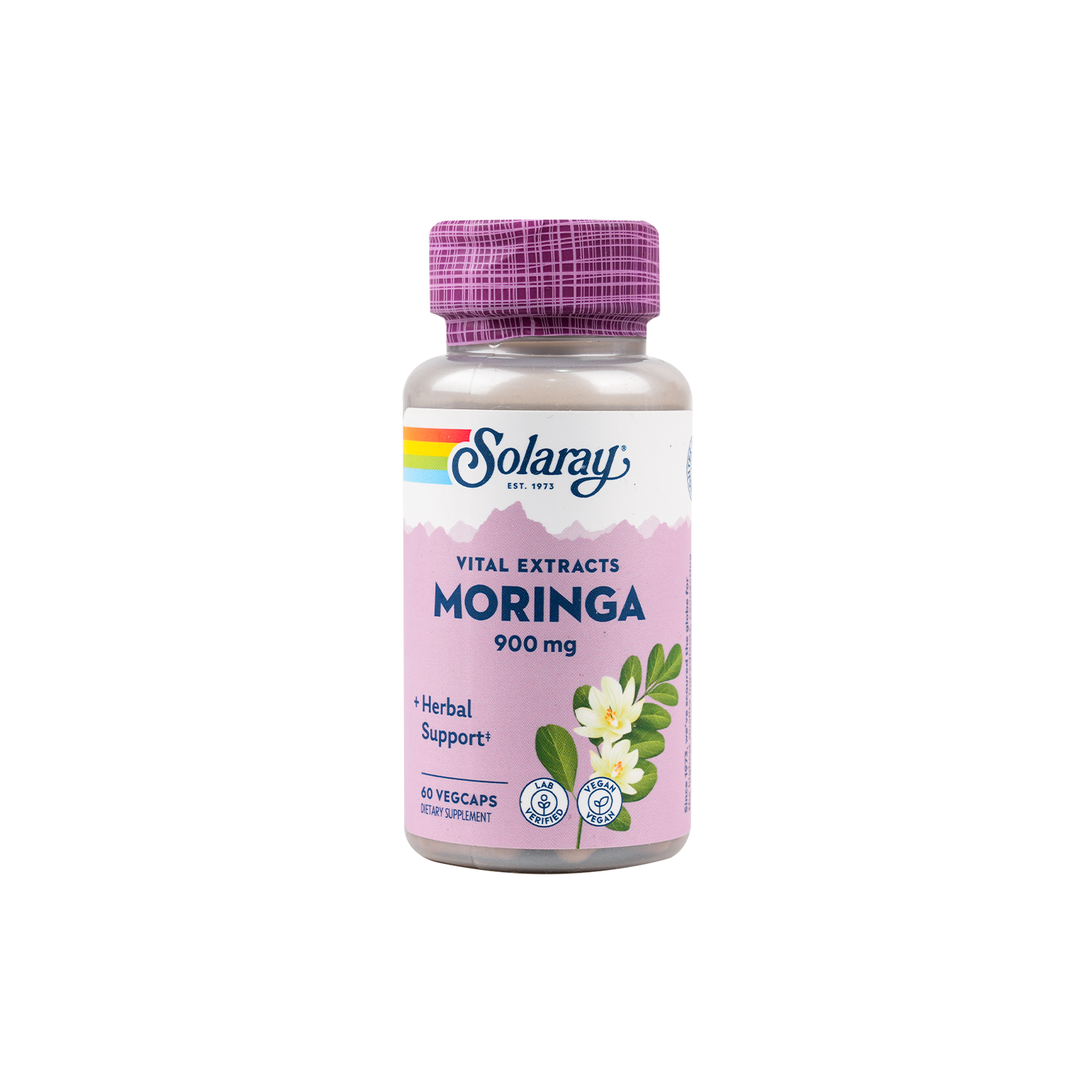 Solaray Moringa Leaf Extract 900mg 60 Vegcapsules