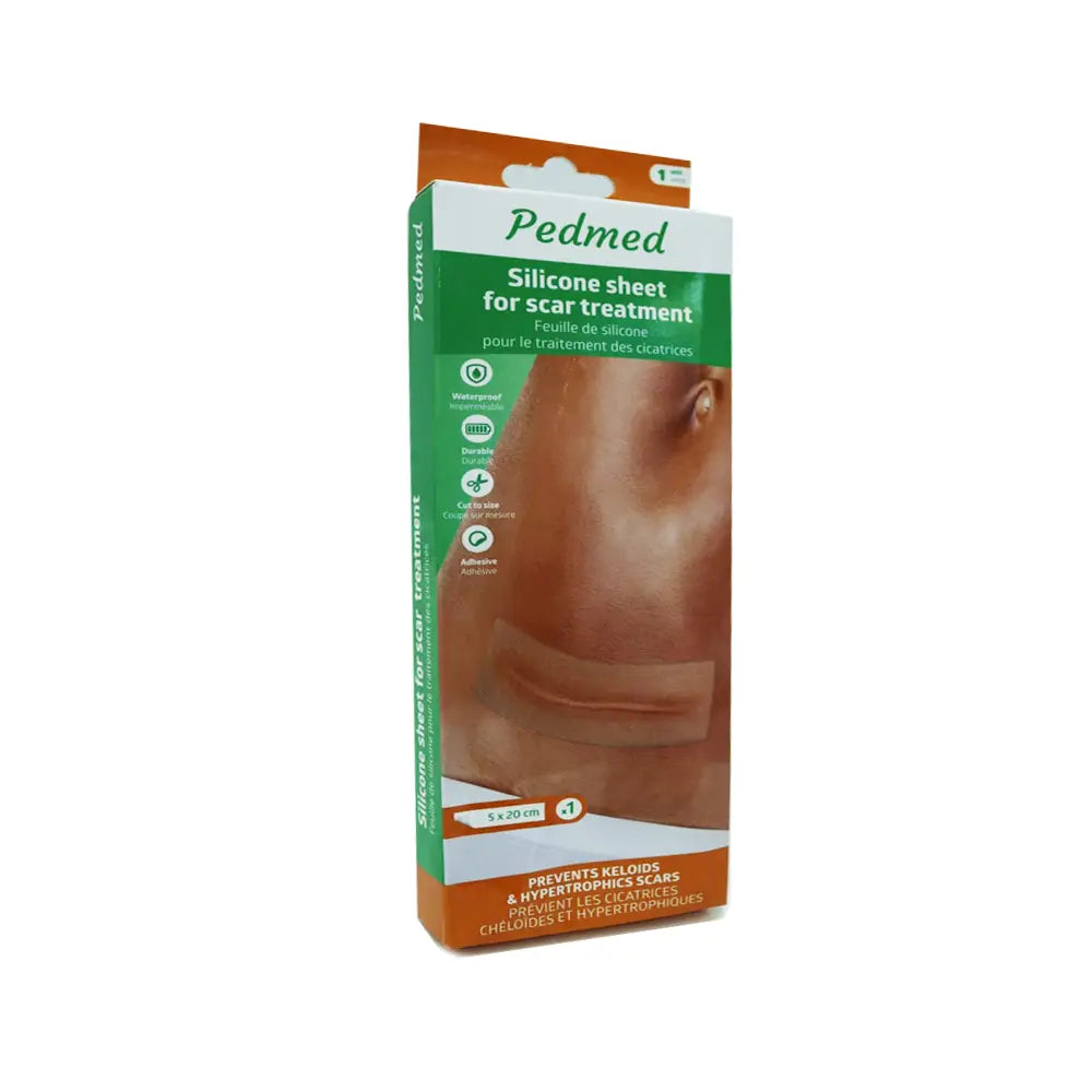 PEDMED SILICONE SHEET FOR SCAR 5 X 20CM (F-02555-46CPZ) 1PCS
