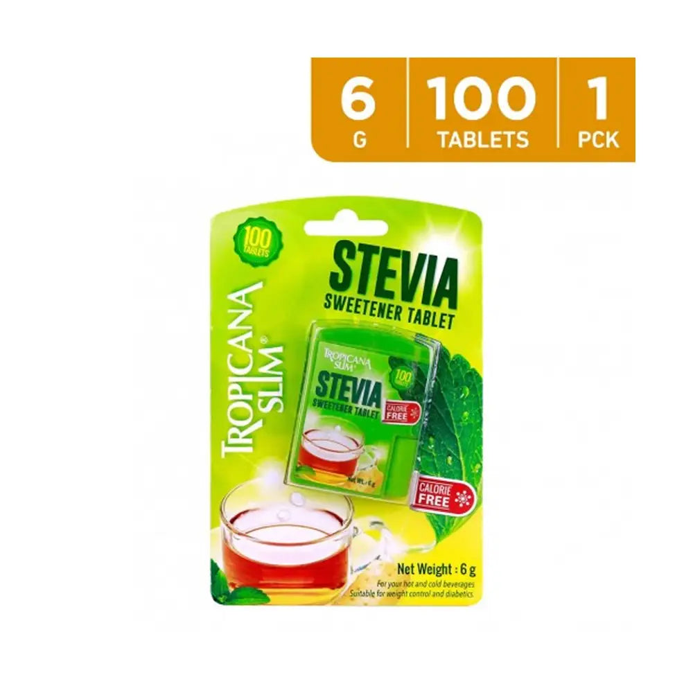 49809-Tropicana Slim Stevia Sweetener 100 Tab 6G
