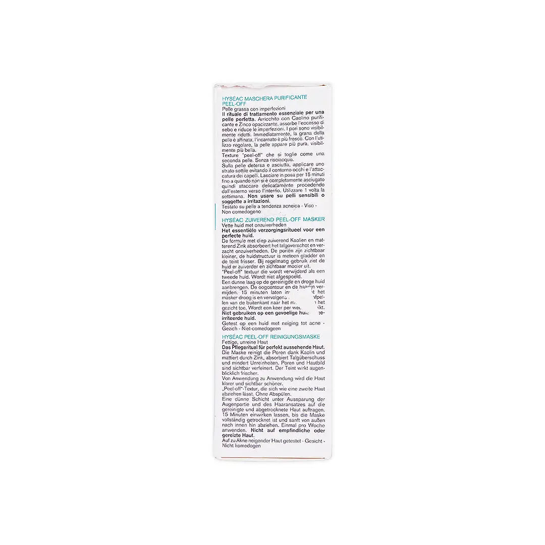 Uriage Hyseac Purifying Peel-Off Mask 50Ml +4