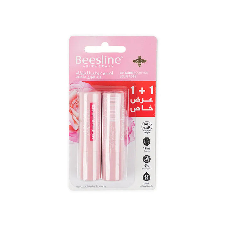 49835-Beesline Offer-Lip Care Soothing Jouri Rose (1+1)