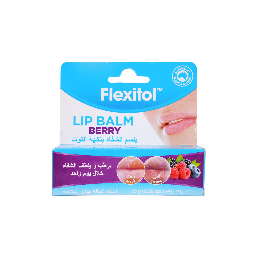 49841-Flexitol Lip Balm 10Gm (Berry) +4