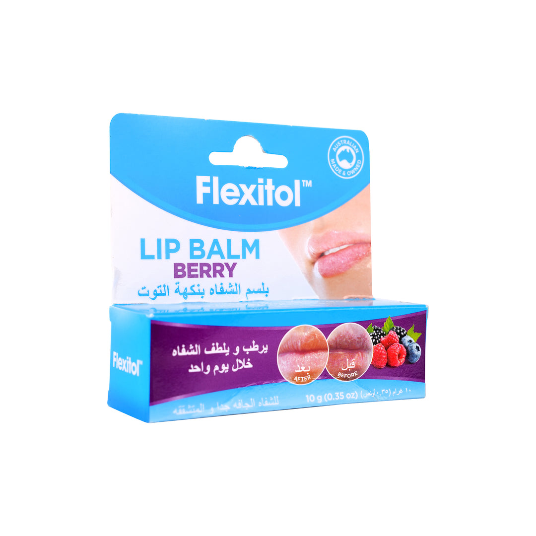 49841-Flexitol Lip Balm 10Gm (Berry) +5