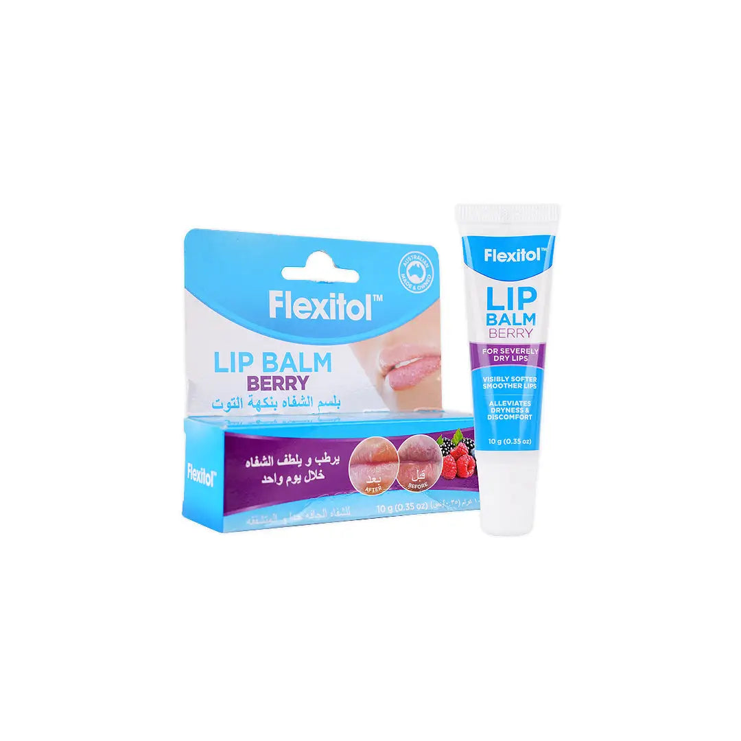 FLEXITOL LIP BALM 10GM (BERRY)