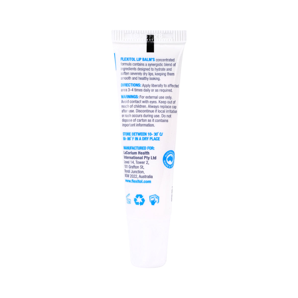 49841-Flexitol Lip Balm 10Gm (Berry) +1