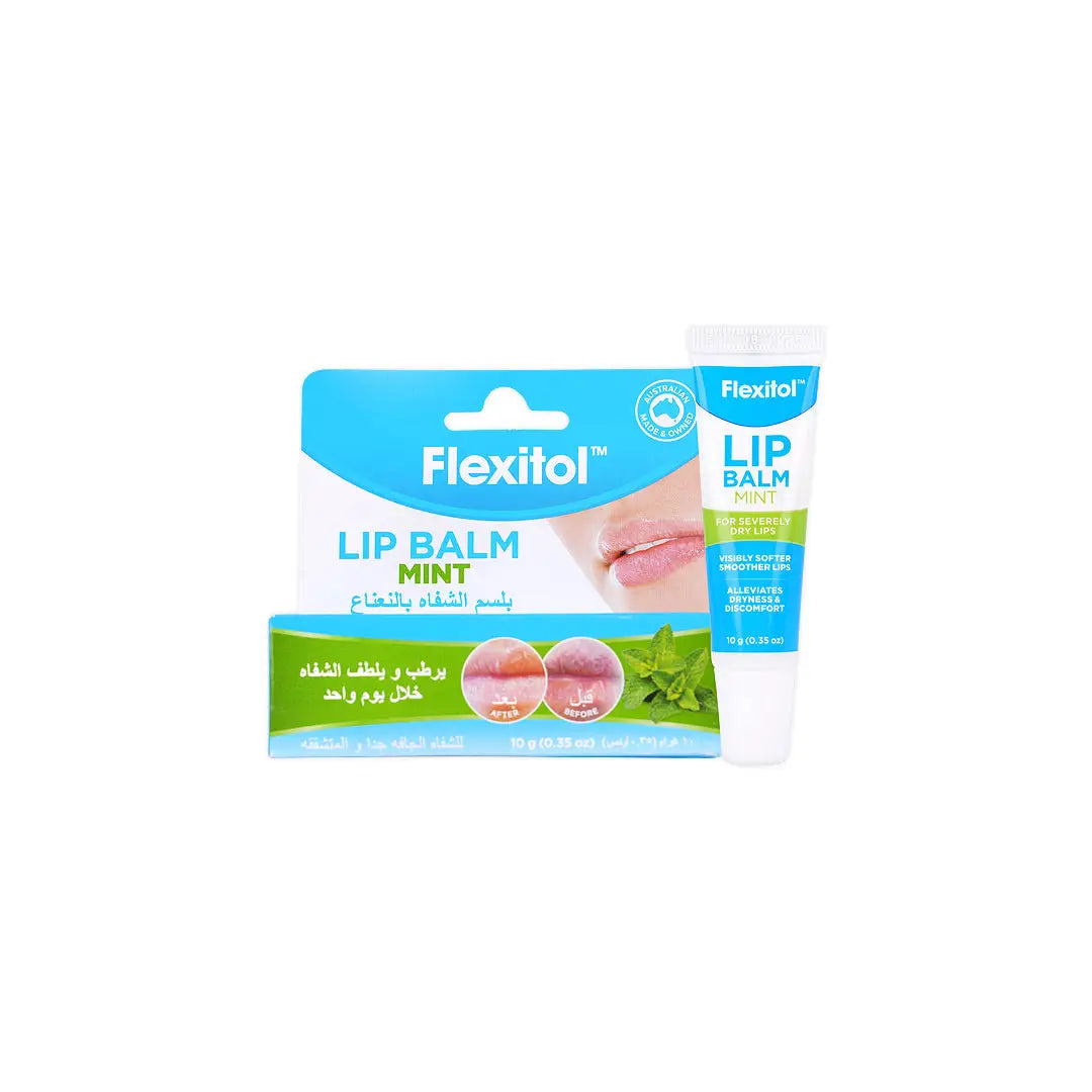 Flexitol Lip Balm 10Gm (Mint)