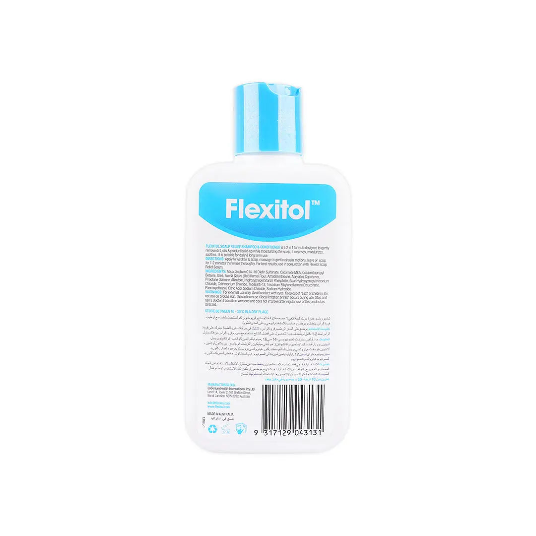 FLEXITOL SCALP RELIEF SHAMPOO & CONDITIONER (2 IN 1) 210ML