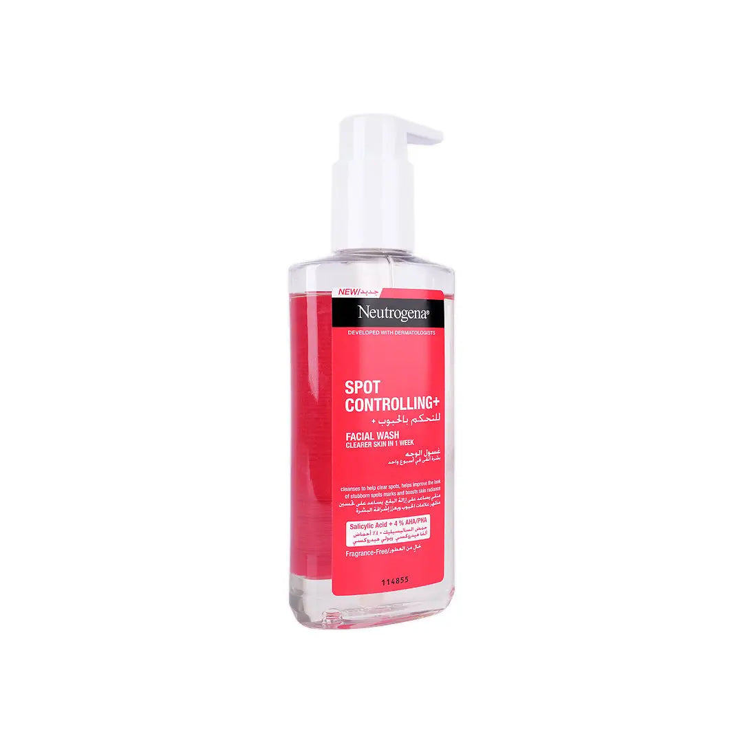 Neutrogena Spot Controlling+ Facial Wash 200ml +2