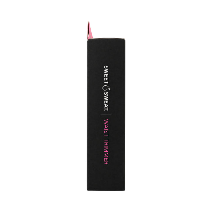 49904-Sweet Sweat Waist Trimmer Black &amp; Pink-M +4