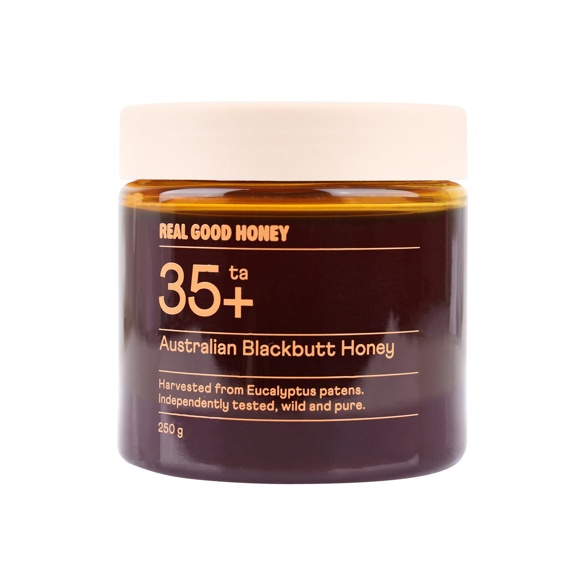 49913-Real Good Honey Australian Blackbutt Honey 35+ 250G +1