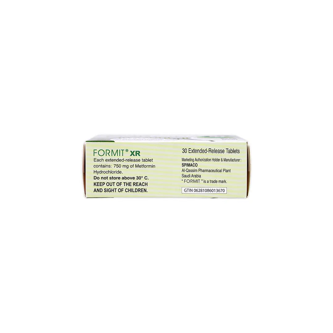 FORMIT XR 750MG 30 TABLETS