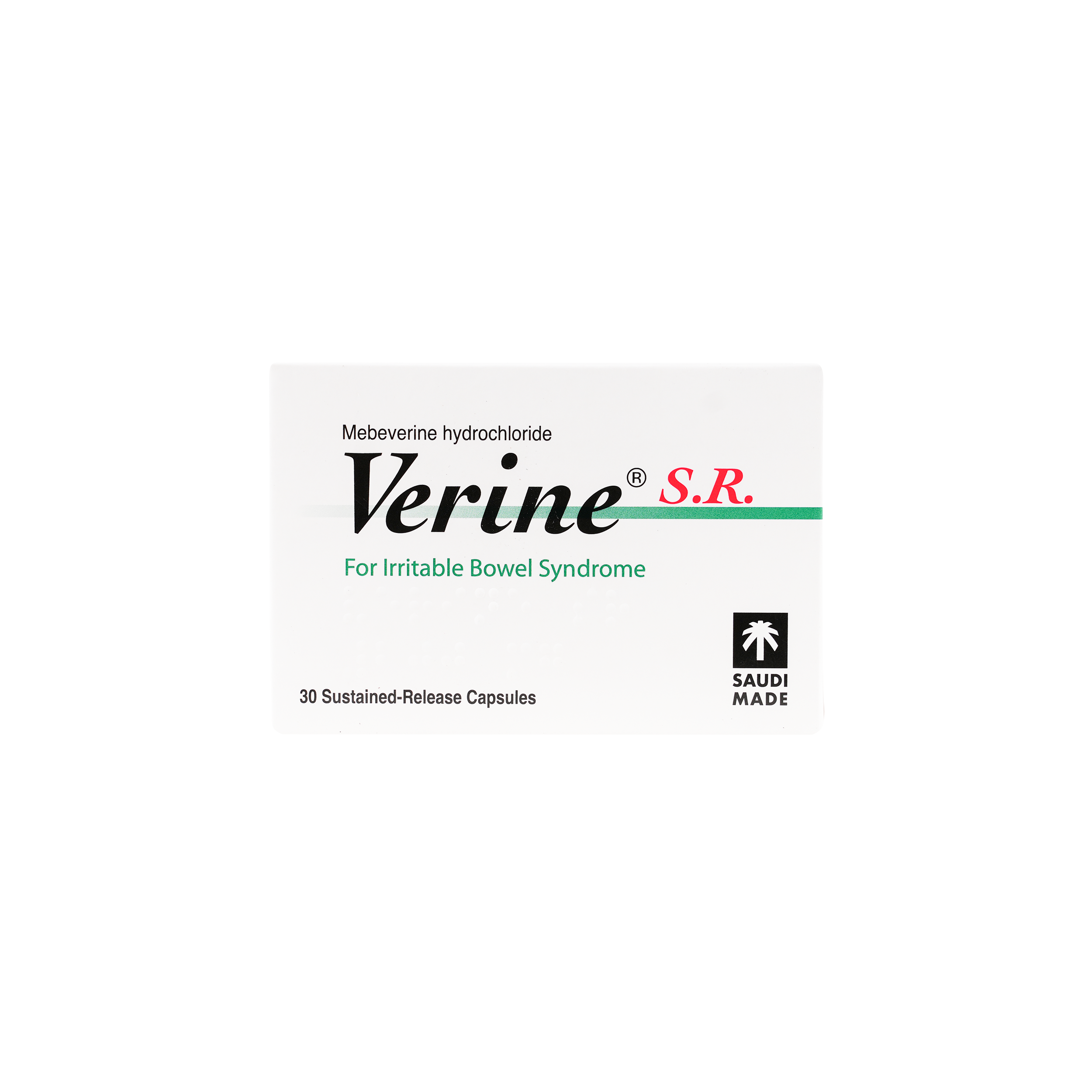 VERINE S.R 200MG 30 CAPSULES