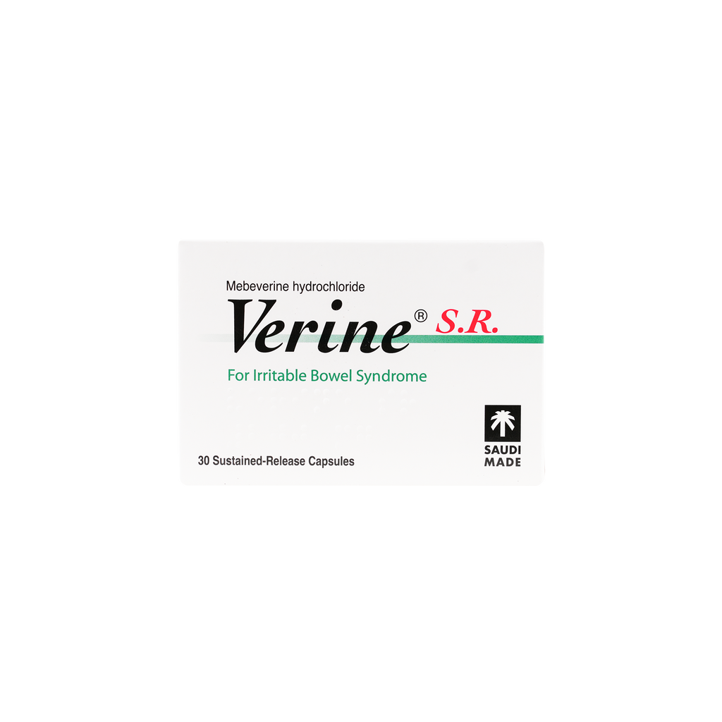 VERINE S.R 200MG 30 CAPSULES