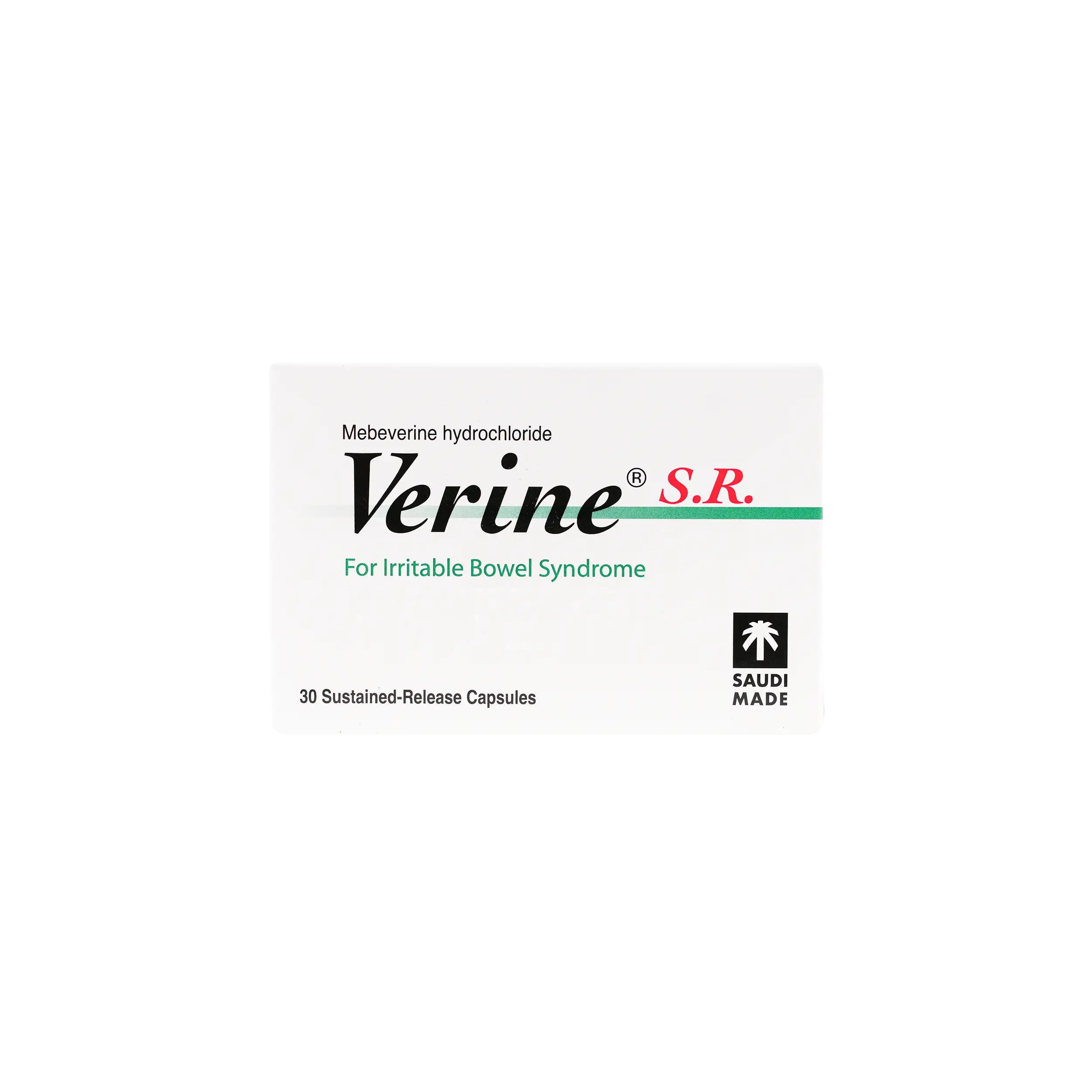 VERINE S.R 200MG 30 CAPSULES