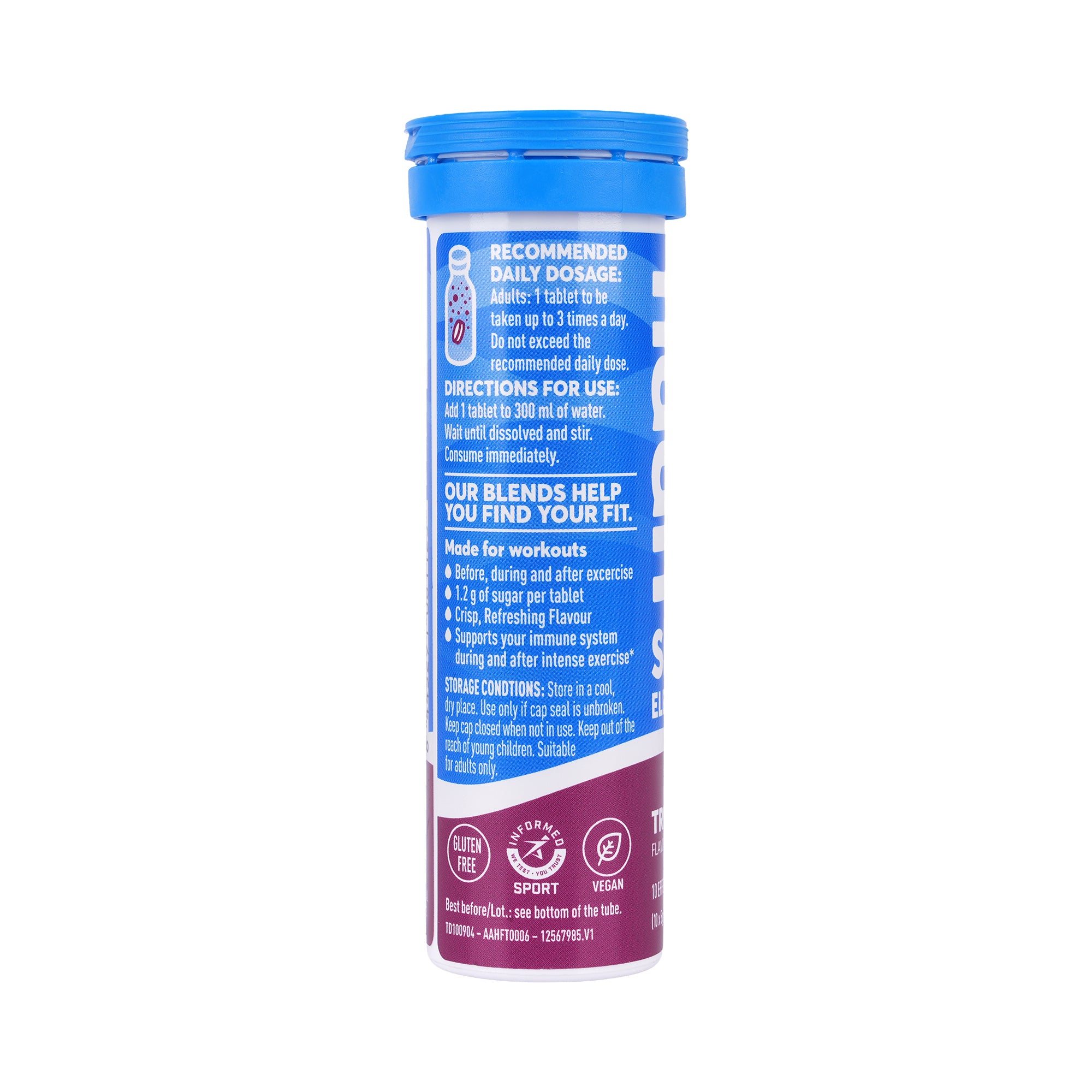 49929-Nuun Sport Hydration 10  Effervescent  Tablets - Tri-Berry +2