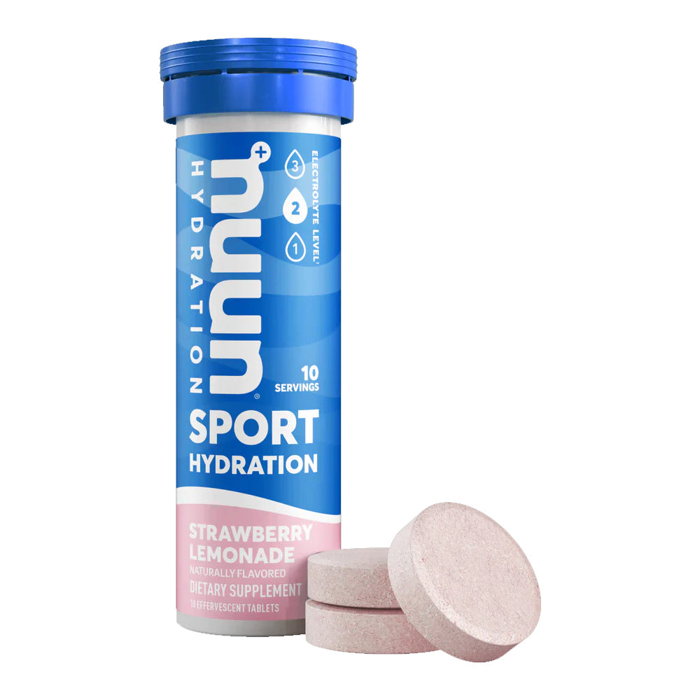 NUUN SPORT HYDRATION 10 EFF TABLET - STRAWBERRY LEMONADE