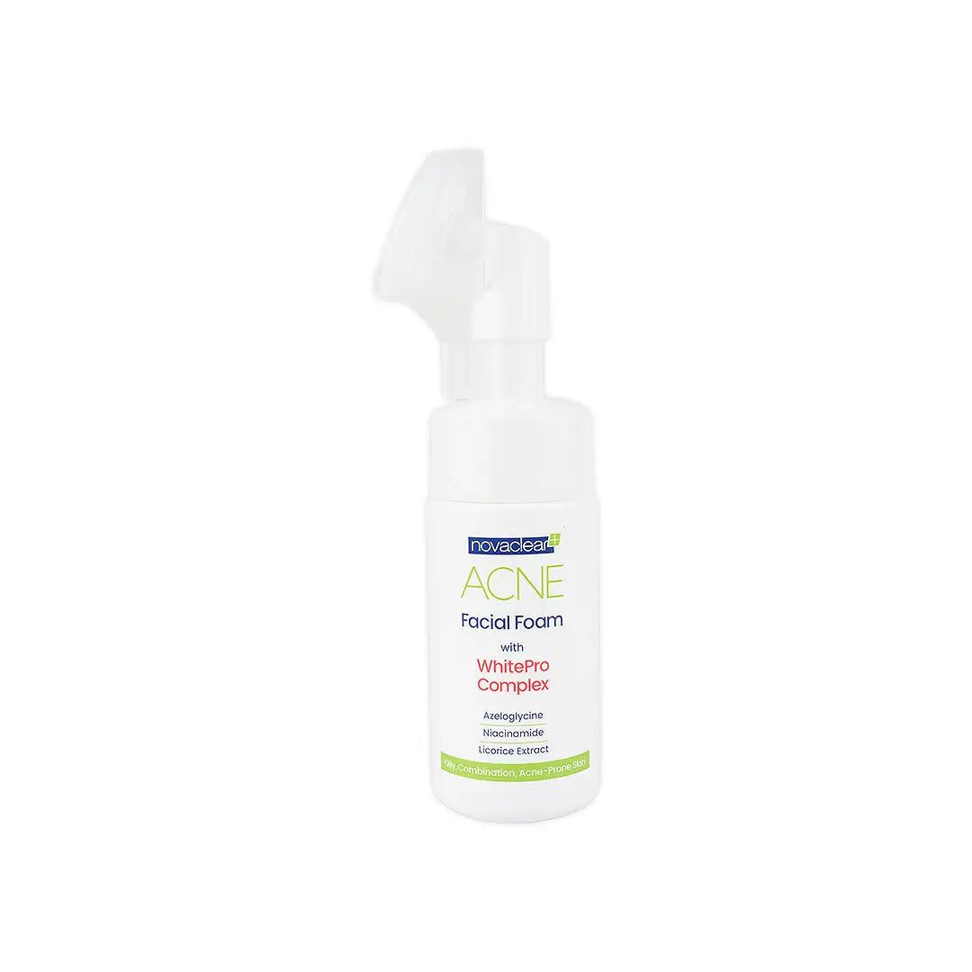 NOVACLEAR ACNE FACIAL FOAM WITH WHITEPRO COMPLEX 100ML