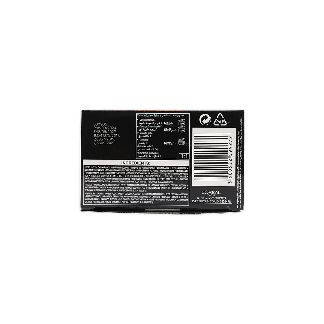 L_oreal Prodigy Permanent Oil Hair Color-6.0 Dark Blonde