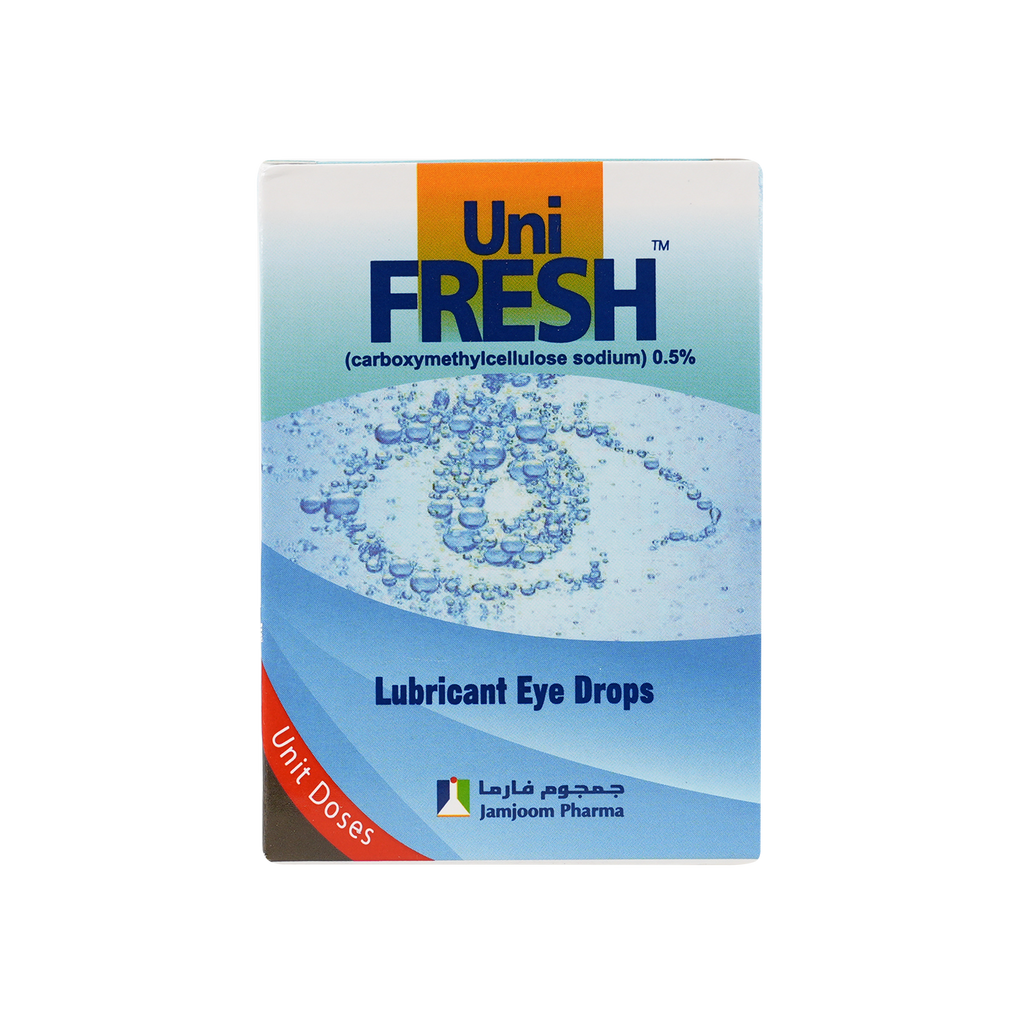 UNI FRESH LUBRICANT EYE DROPS 0.4ML X 30 DOSES