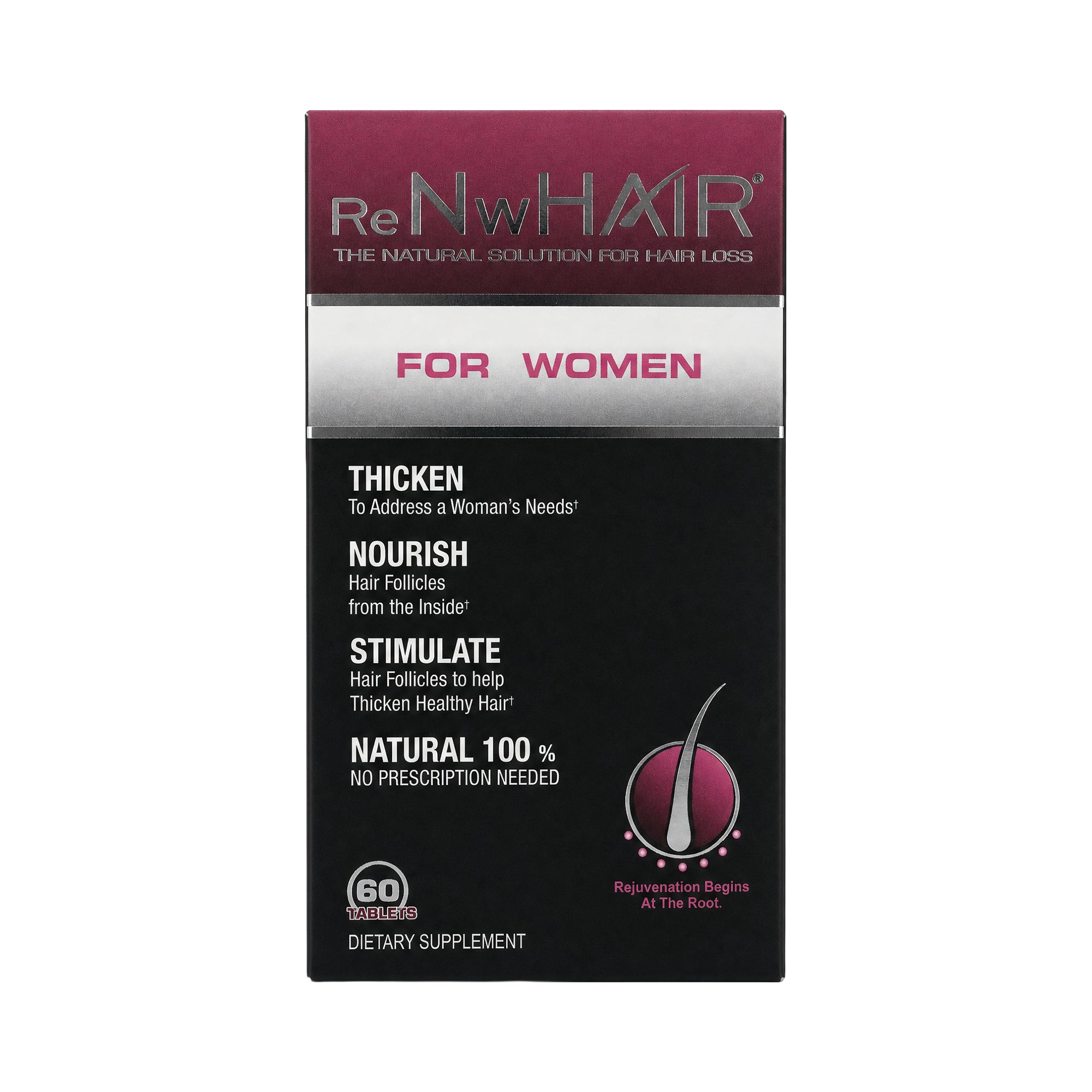 49967-Renw Hair For Women 60  Tablets (Hair Regrowth)