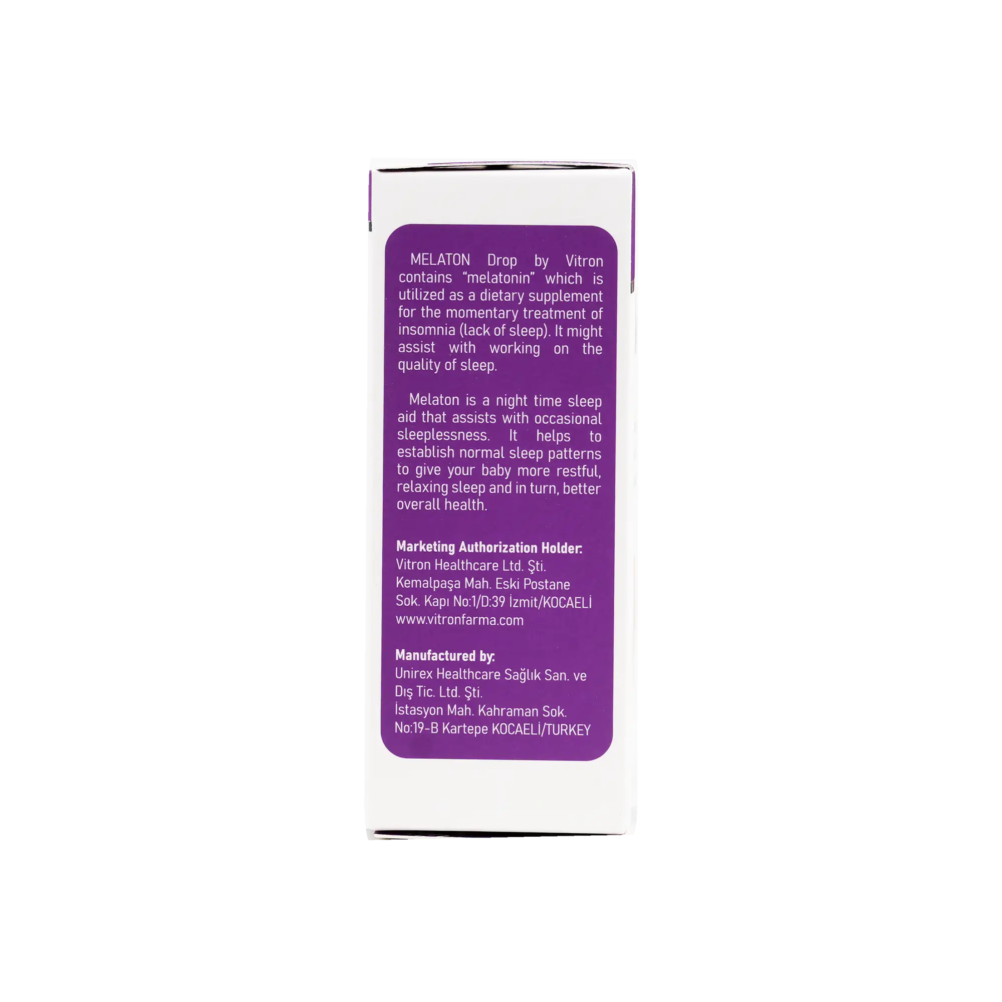 VITRON MELATON MELATONIN DROPS 1MG 30ML