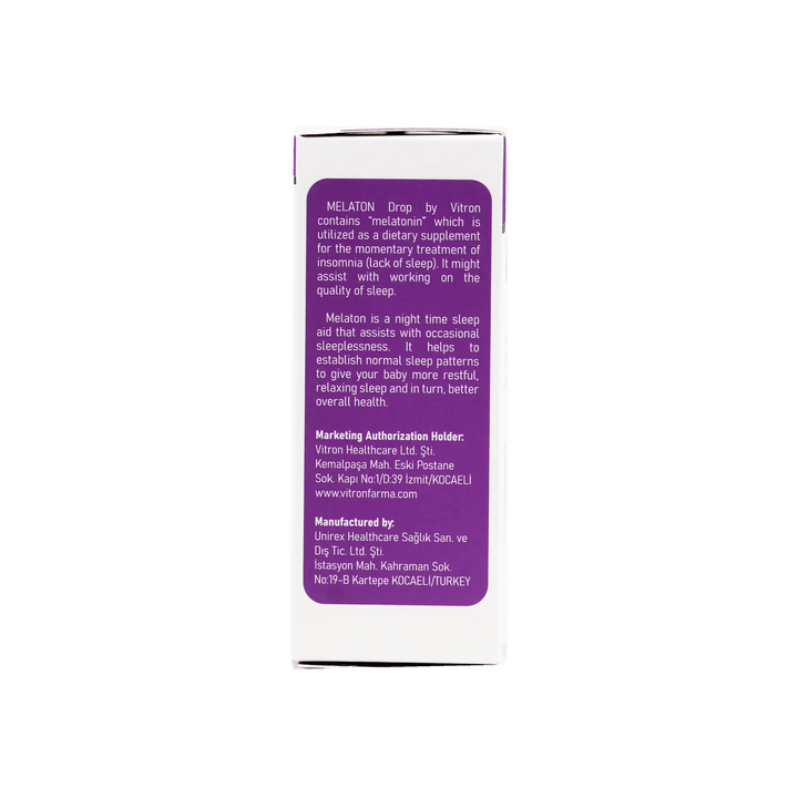 49969-Vitron Melaton Melatonin Drops 1Mg 30Ml +2