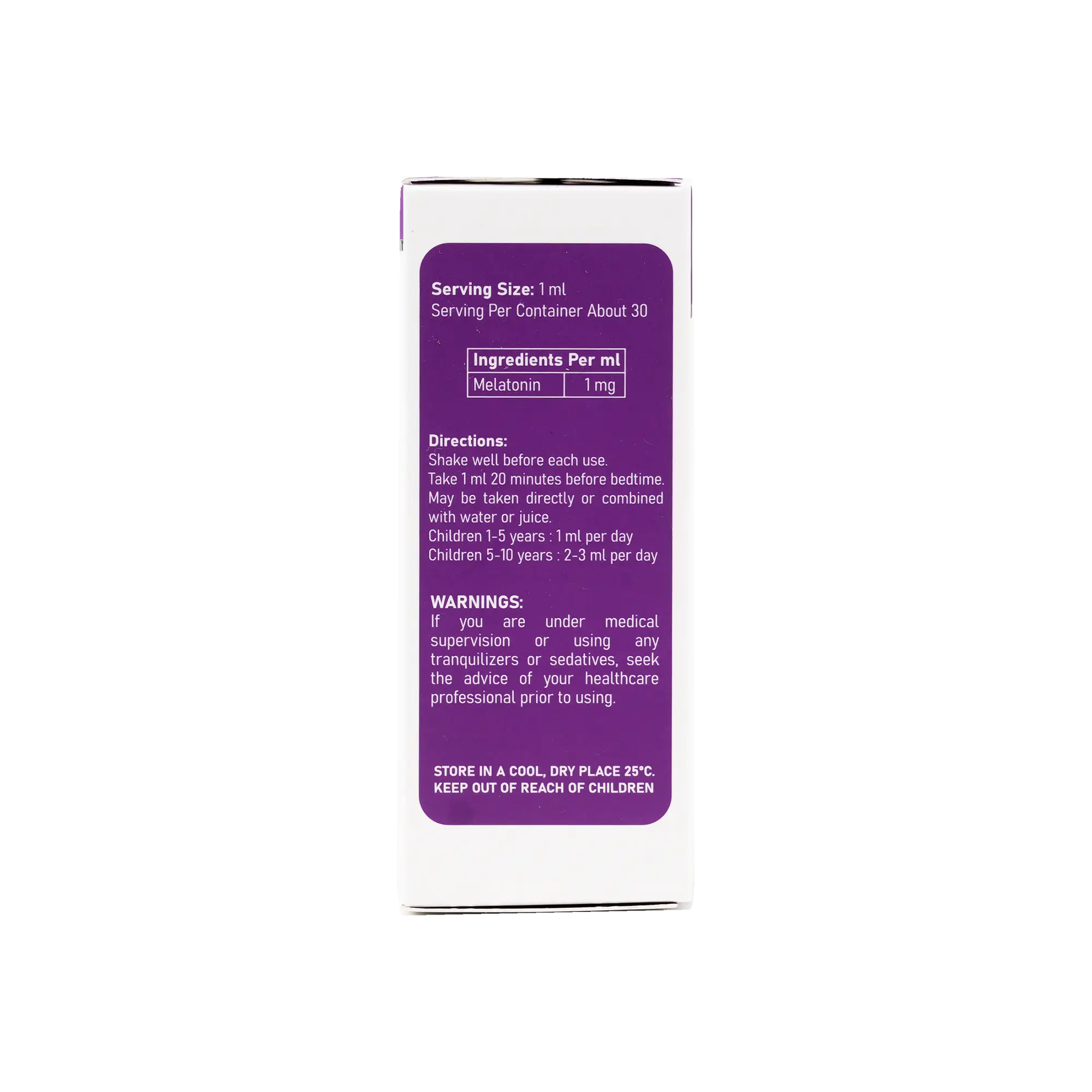 VITRON MELATON MELATONIN DROPS 1MG 30ML