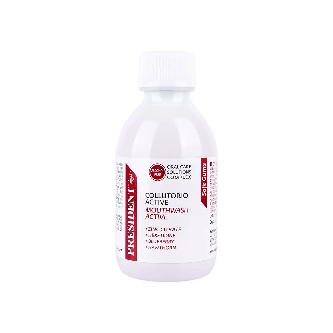 President Safe Gums Active Mouthwash 200ml