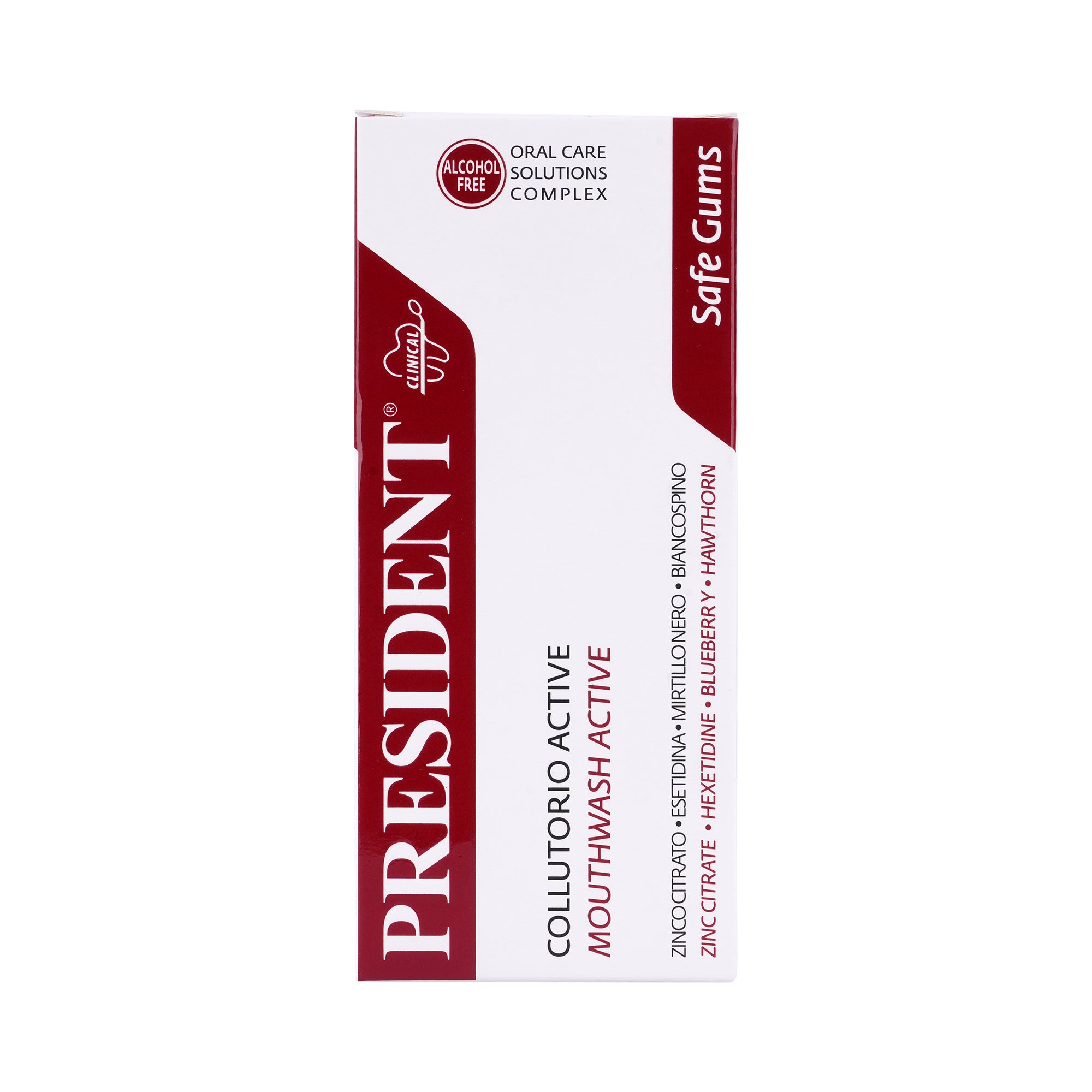 49971-President Safe Gums Active Mouthwash 200ml +1