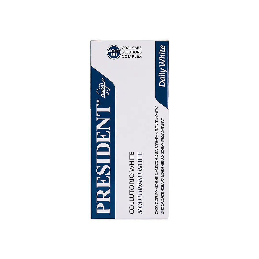 49972-President Daily white Mouthwash 200ml +1