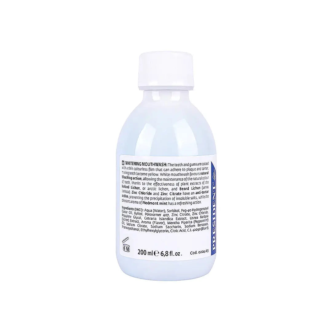 بريزيدنت ديلي وايت غسول الفم  200 مل