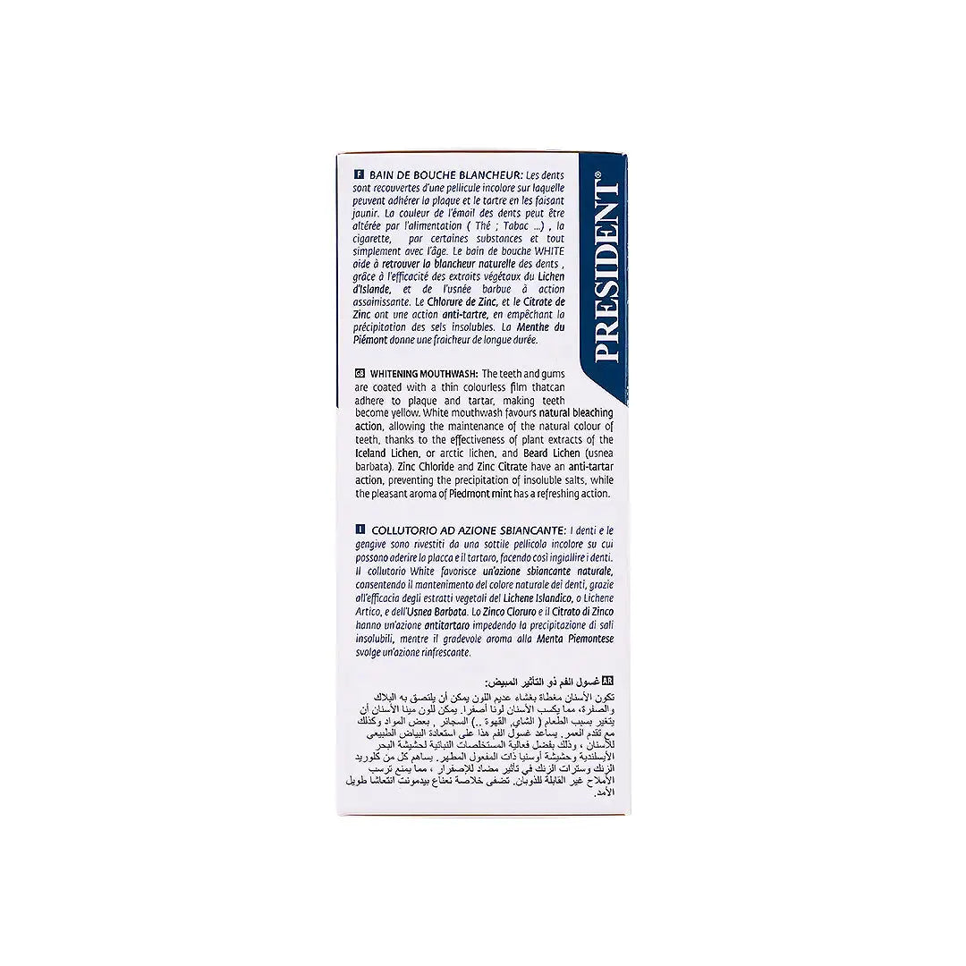 49972-President Daily white Mouthwash 200ml +5