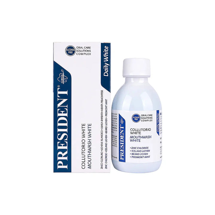 49972-President Daily white Mouthwash 200ml +9