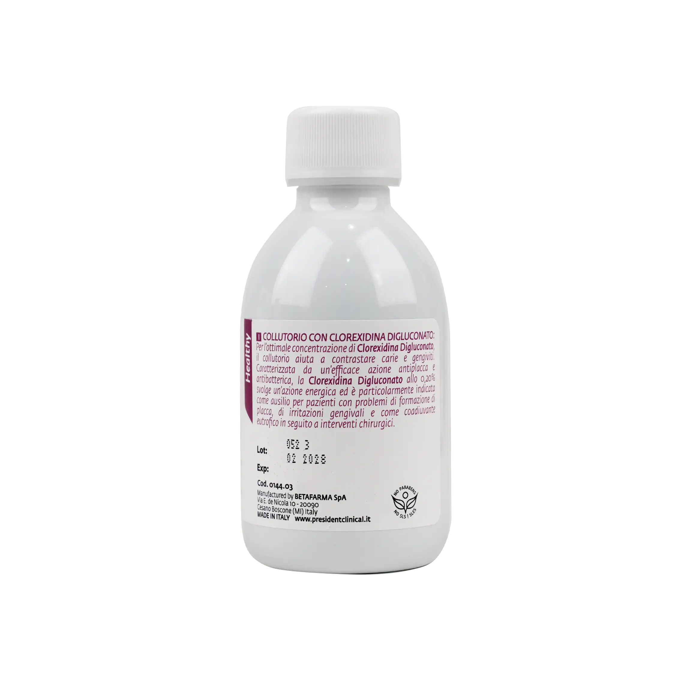 President Healthy Profi Mouthwash 200ml