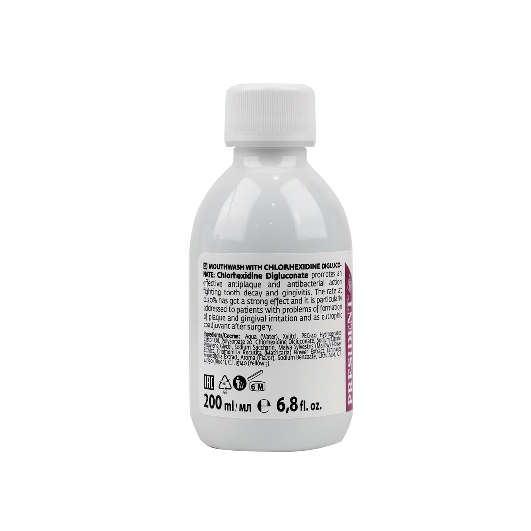 49974-President Healthy Profi Mouthwash 200ml +3