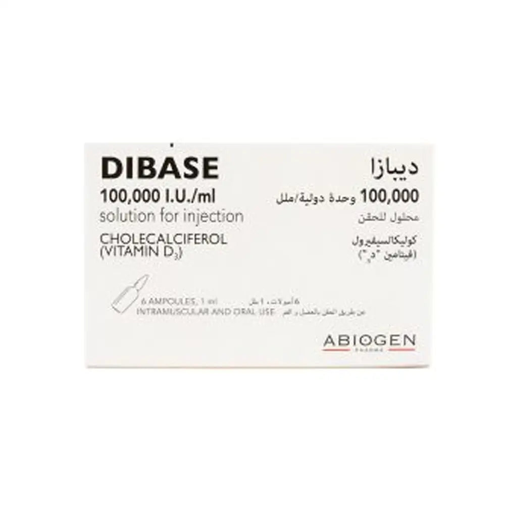 49978-Dibase Injection 100,000 I.U./Ml 1Ml 6 Amp