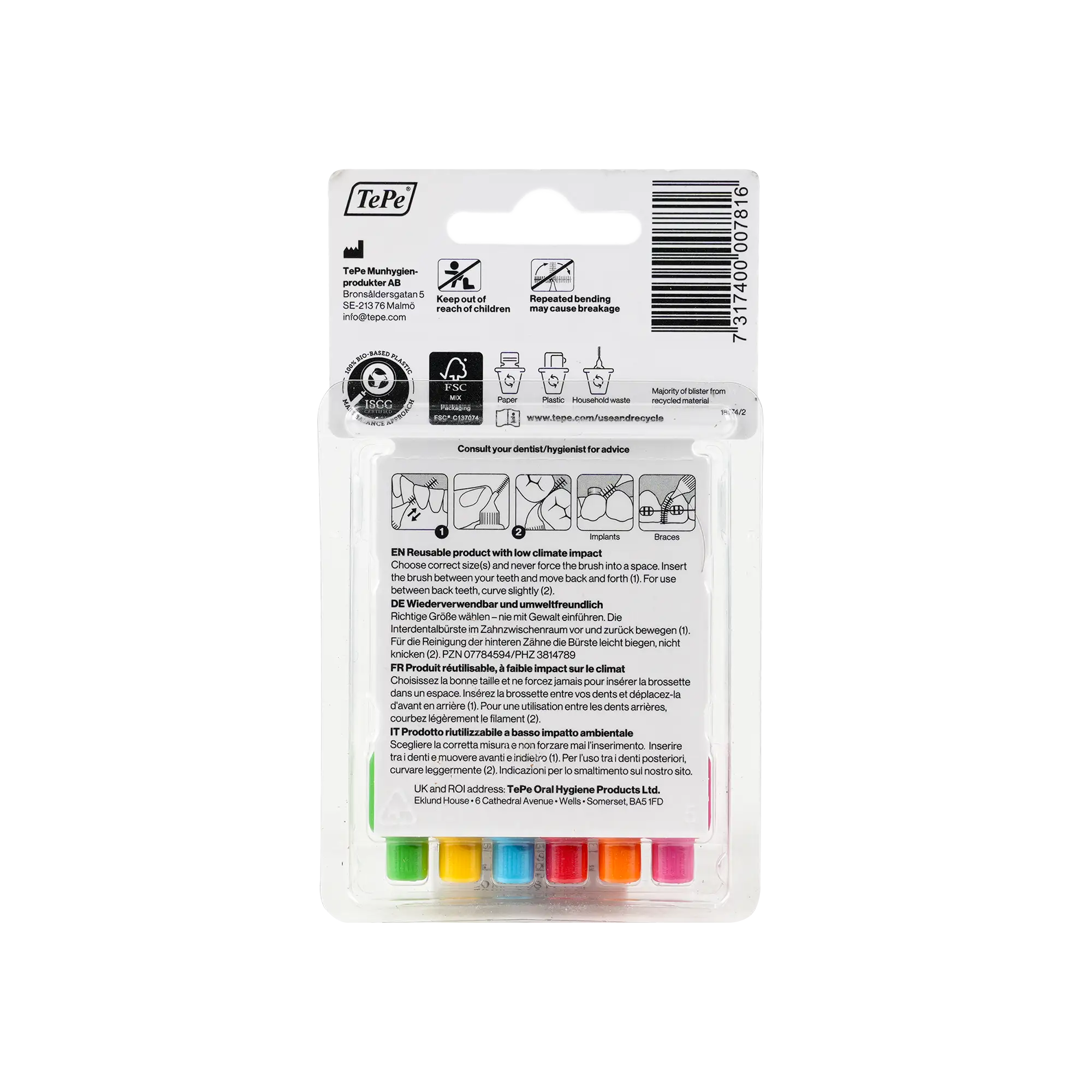 Tepe Interdental Brush Mixed Pack