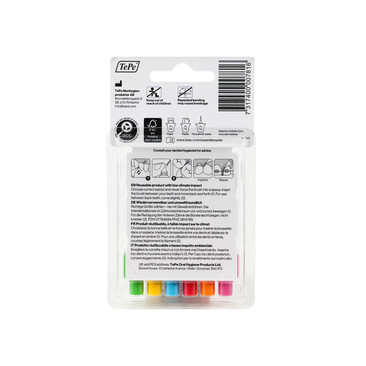 49980-Tepe Interdental Brush Mixed Pack +1