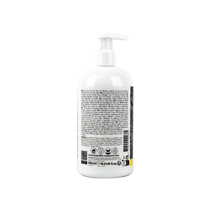 49990-Australian Body Care Tea Tree Oil Body Wash-Lem Myrtle 500Ml +1
