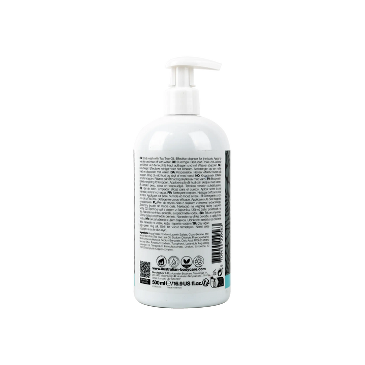 49991-Australian Body Care Tea Tree Oil Body Wash (Mint) 500Ml +1