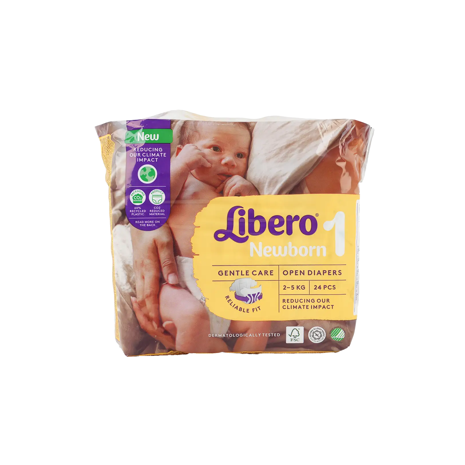Libero Newborn No.1 (2-5Kg) 24Pc