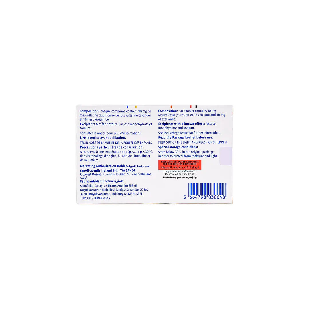 Zympass 10Mg/10Mg 30 Tablets +3